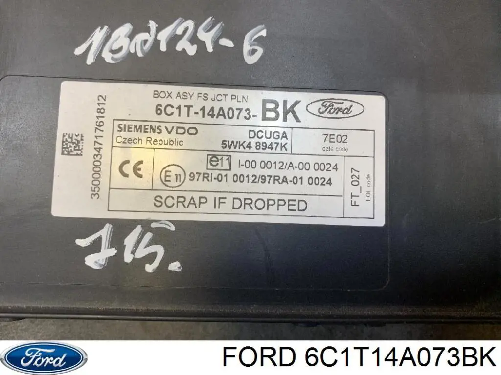  6C1T14A073BK Ford