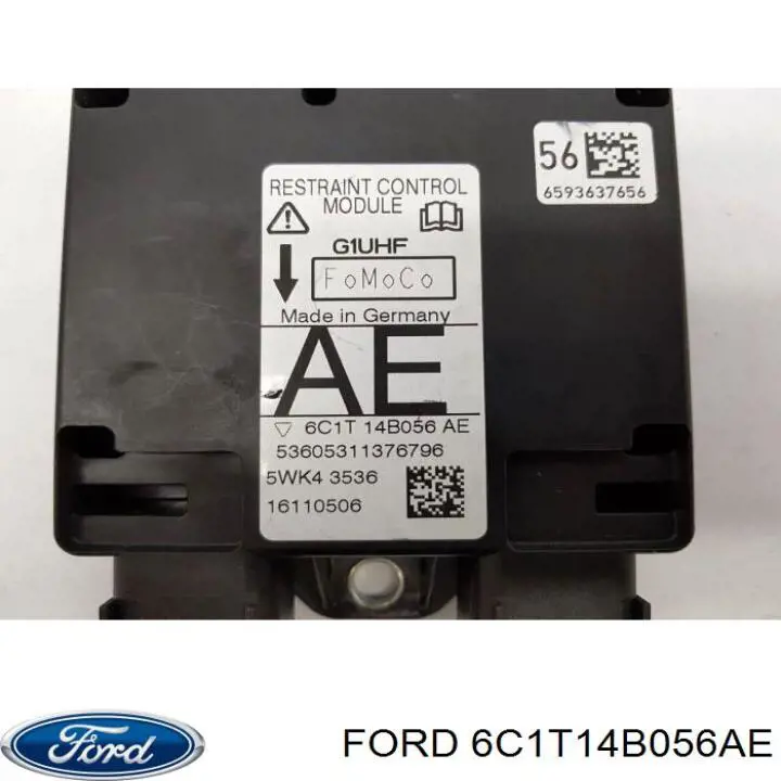 Блок управления airbag Ford 1495982 цена, от 5.57 USD