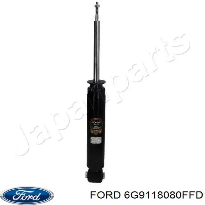 6G9118080FFD Ford амортизатор задний