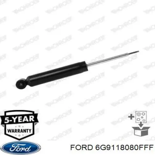 6G9118080FFF Ford амортизатор задний