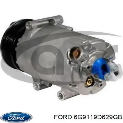 Компрессор системы кондиционирования Ford 6G9119D629GB цена, от 165.25 USD