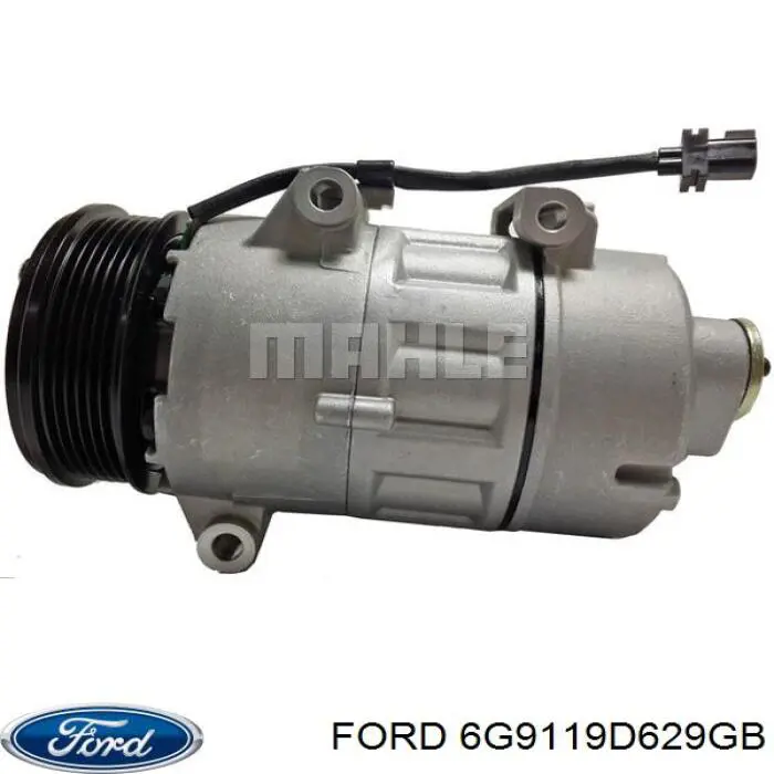 Купить 6G9119D629GB Ford Компрессор климатической установки