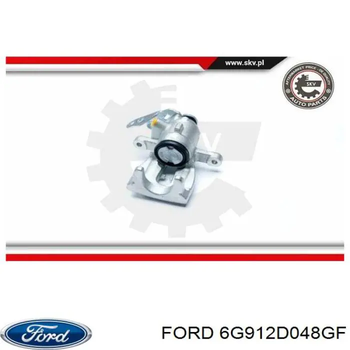 Тормозной суппорт правый задний Ford 6G912D048GF цена, от 54.87 USD