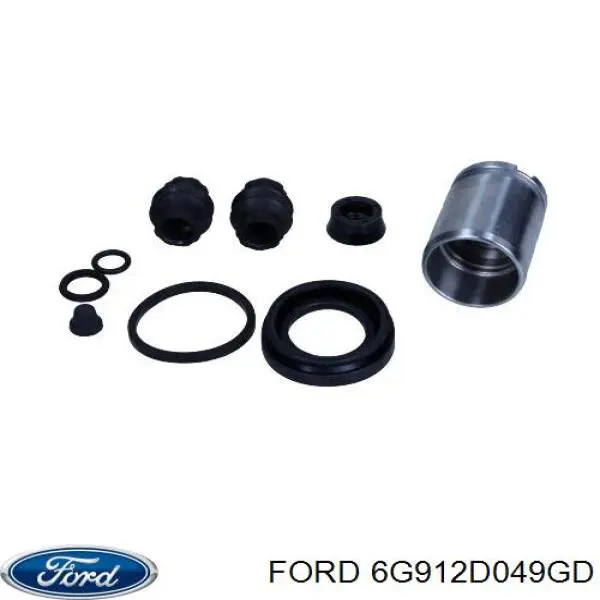 Суппорт тормозной задний левый 6G912D049GD Ford