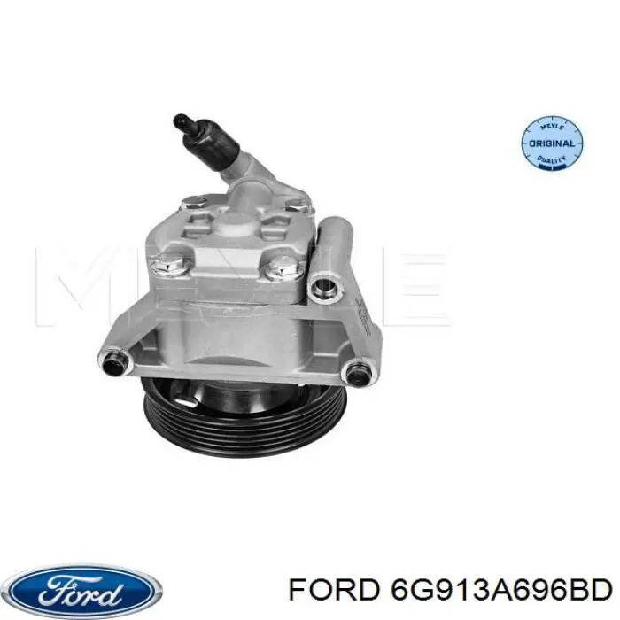 6G913A696BD Ford насос гур