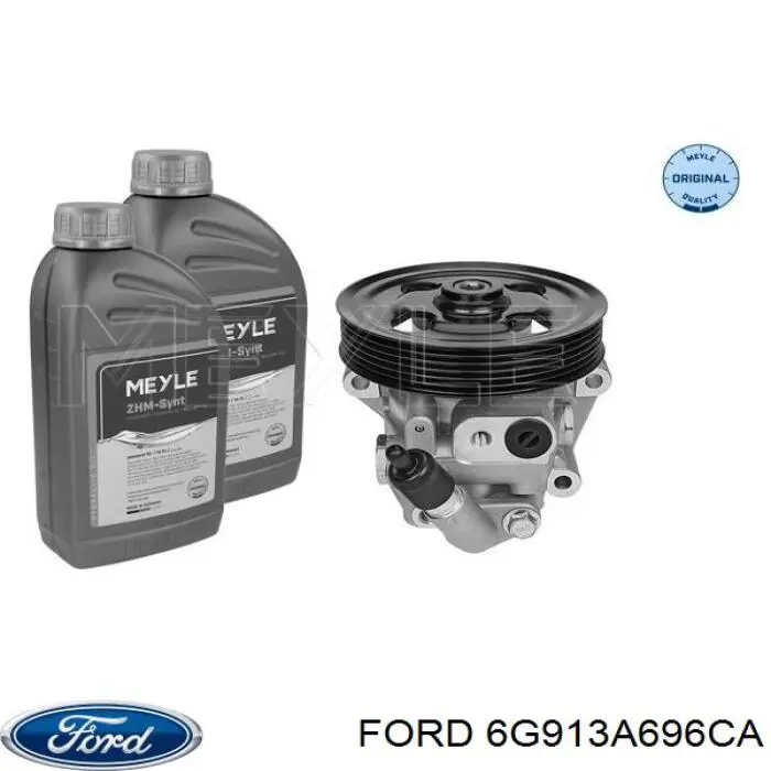 6G913A696CA Ford насос гур