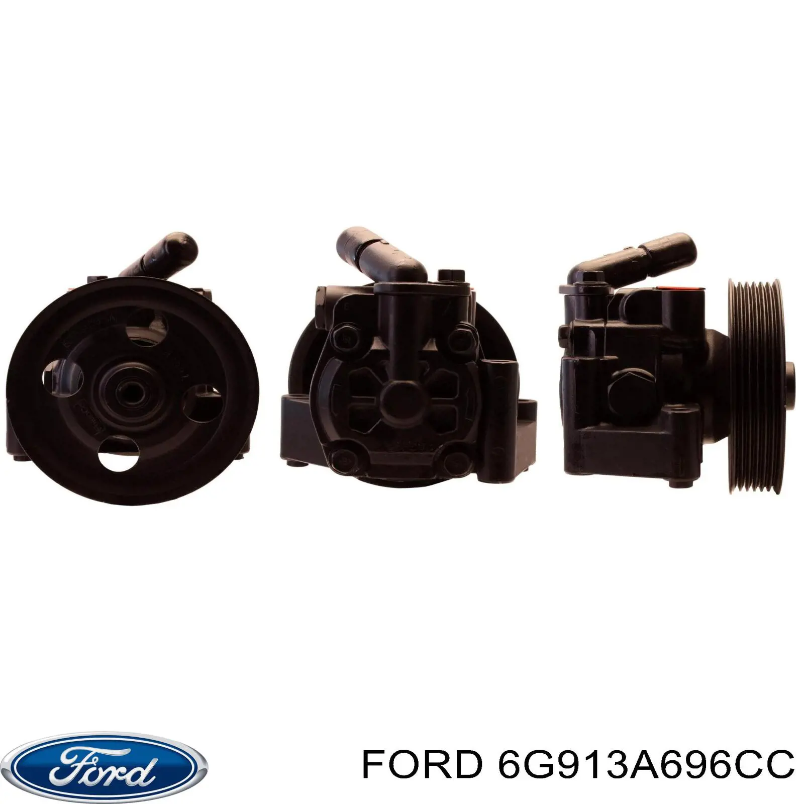 Купить 6G913A696CC Ford Насос рулевого управления