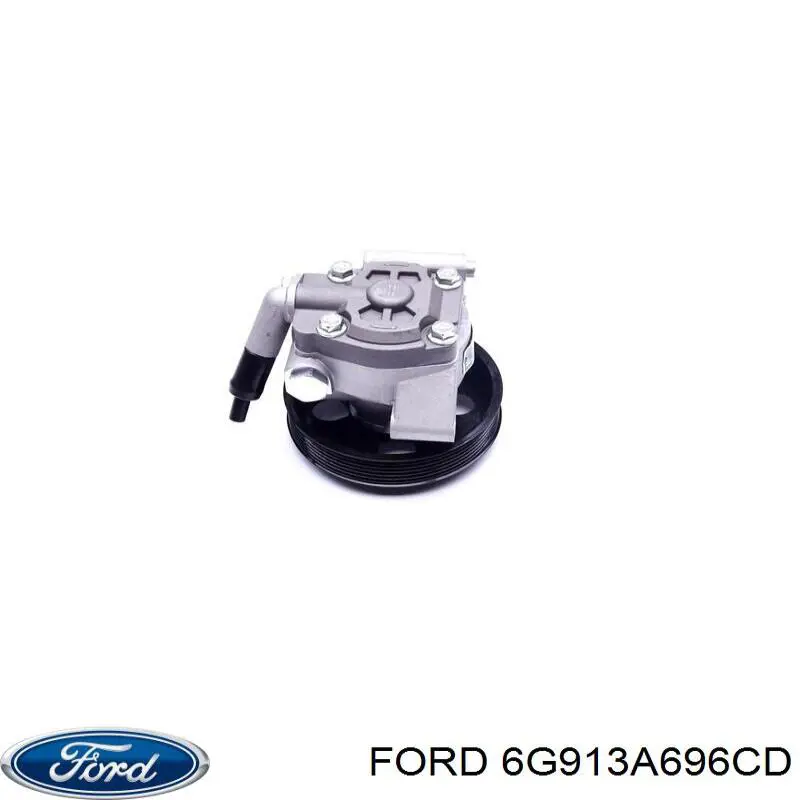 6G913A696CD Ford насос гур