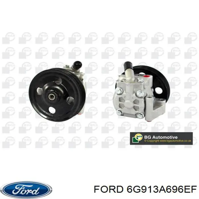 6G913A696EF Ford насос гур