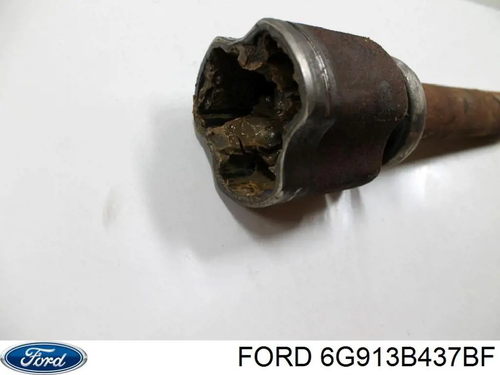 6G913B437BF Ford Полуось передняя левая