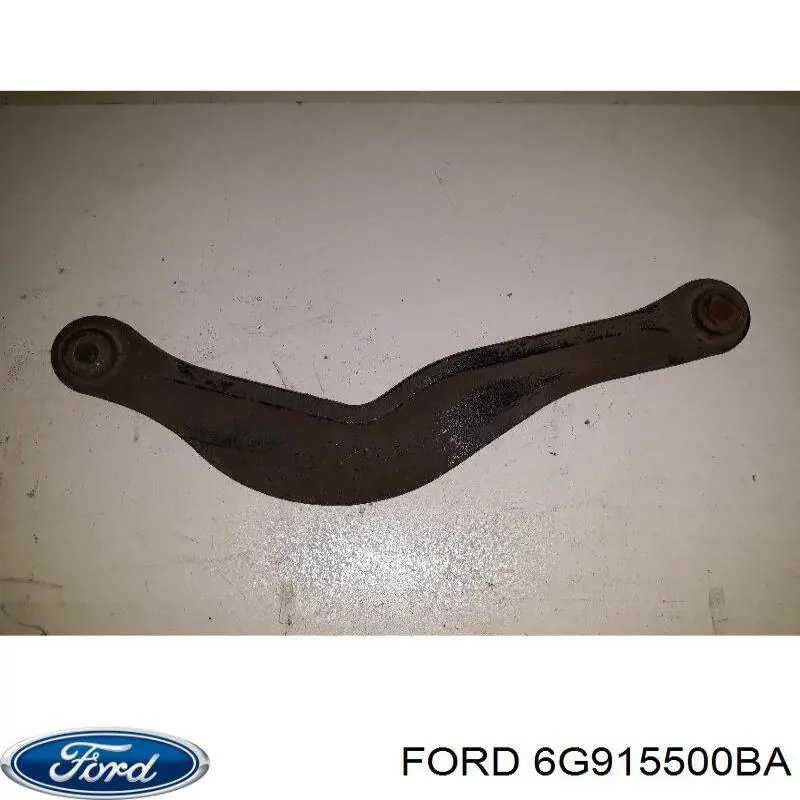 6G915500BA Ford braço oscilante superior esquerdo de suspensão dianteira