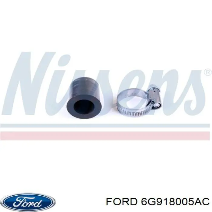 Радиатор охлаждения двигателя Ford 6G918005AC цена, от 79.22 USD