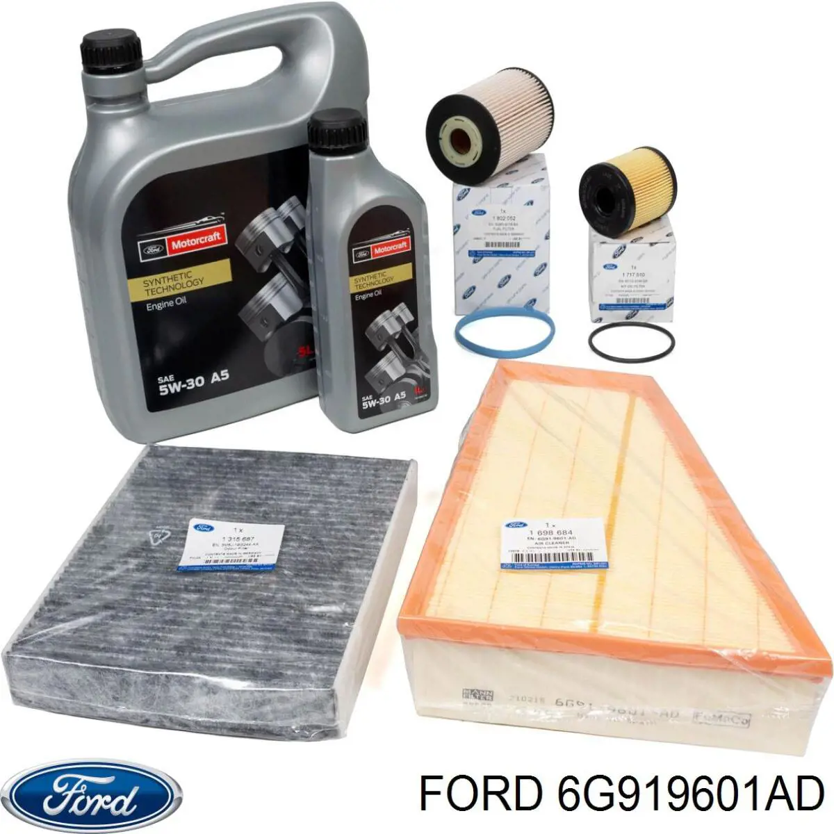 Элемент воздушного фильтра Ford 6G919601AD цена, от 9.37 USD