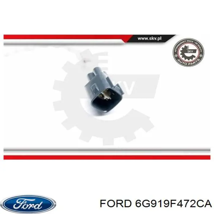 Датчик кислорода после катализатора 6G919F472CA Ford