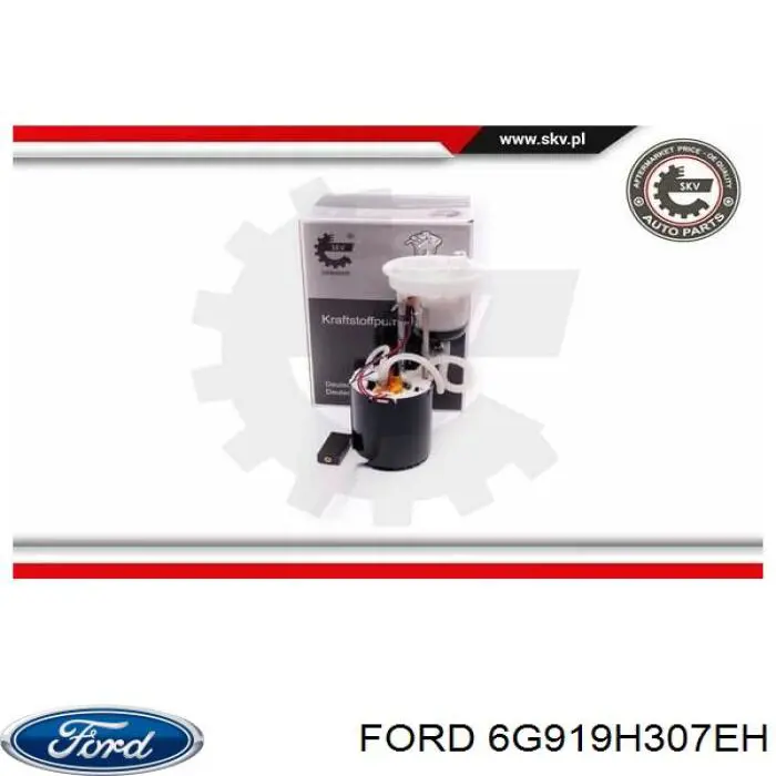 Топливный насос Ford 6G919H307EH