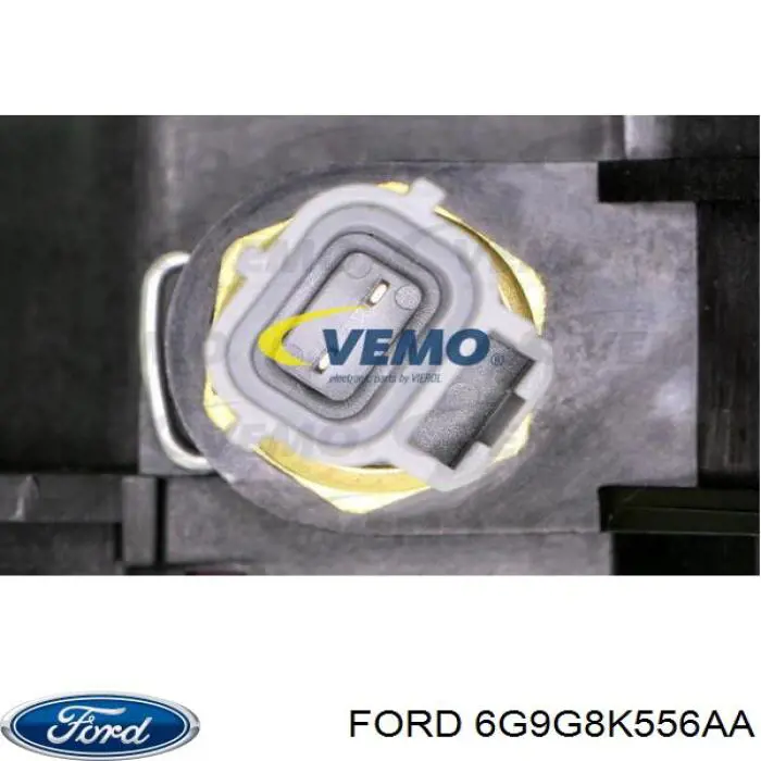 Фланец системы охлаждения (тройник) Ford 6G9G8K556AA