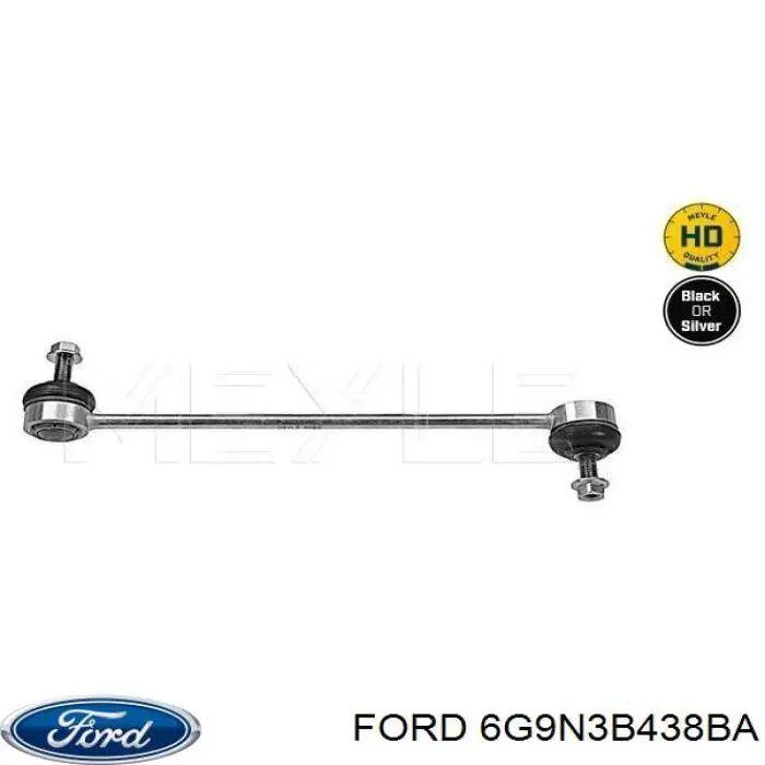 Стойка переднего стабилизатора 6G9N3B438BA Ford