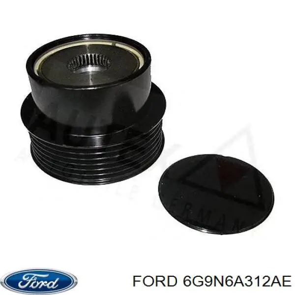 Шкив генератора 6G9N6A312AE Ford