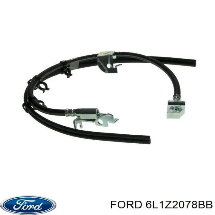 6L1Z2078BB Ford Гибкая тормозная трубка передняя