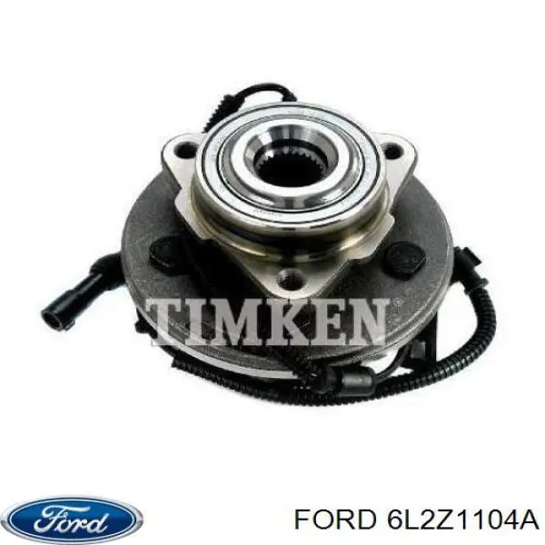 Купить 6L2Z1104A Ford Ступица переднего колеса