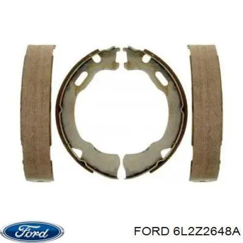 Колодки ручника (стояночного тормоза) Ford 6L2Z2648A