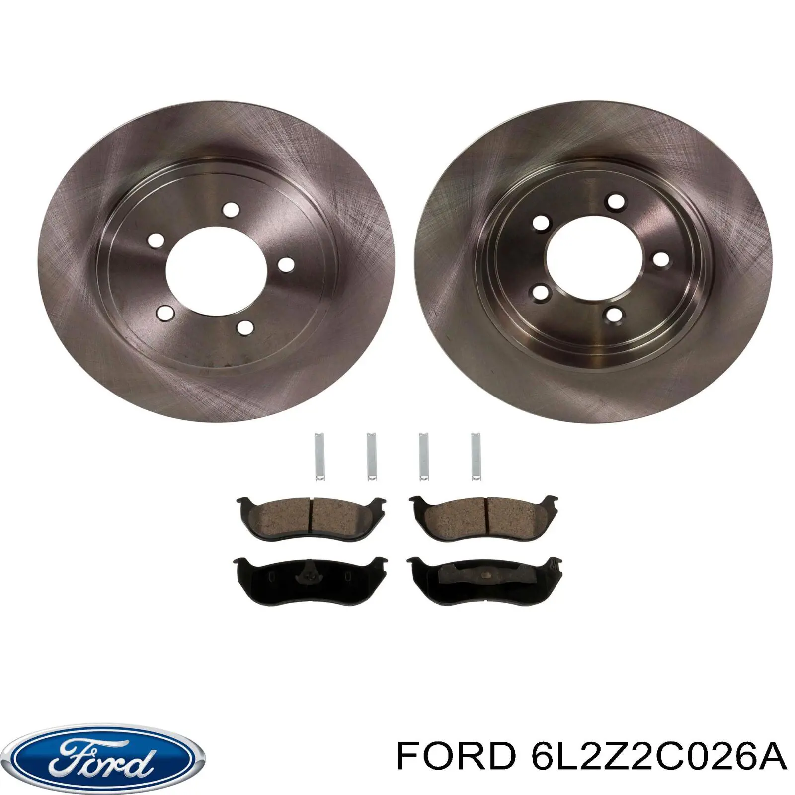 Задний тормозной диск Ford BRRF267 цена, от 59.75 USD