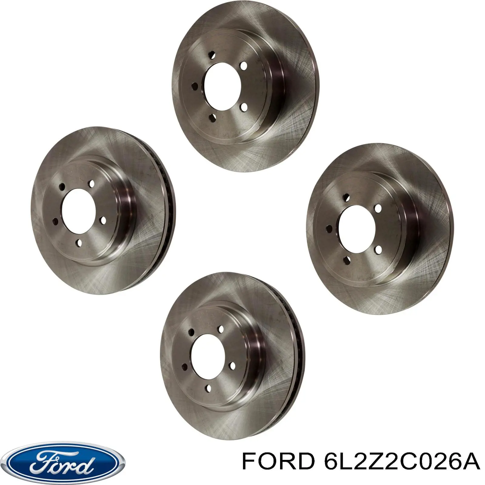 Задний тормозной диск Ford 6L2Z2C026A цена, от 59.75 USD