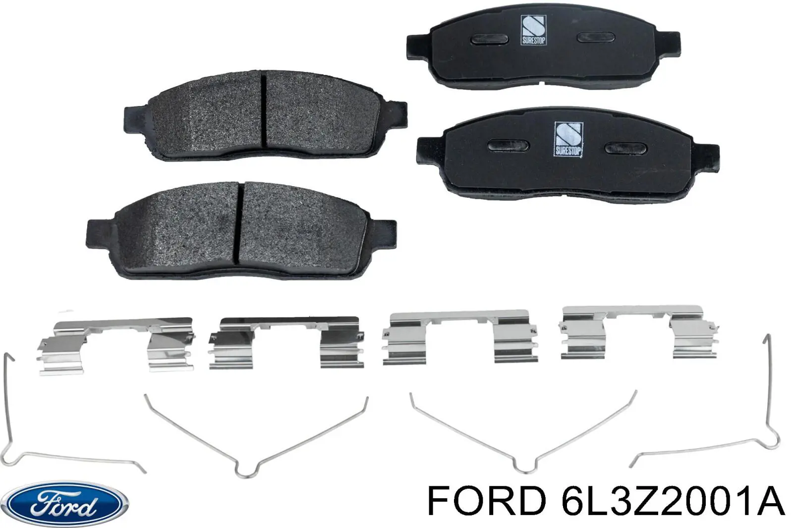 Колодки Ford 6L3Z2001A цена, от 45.33 USD
