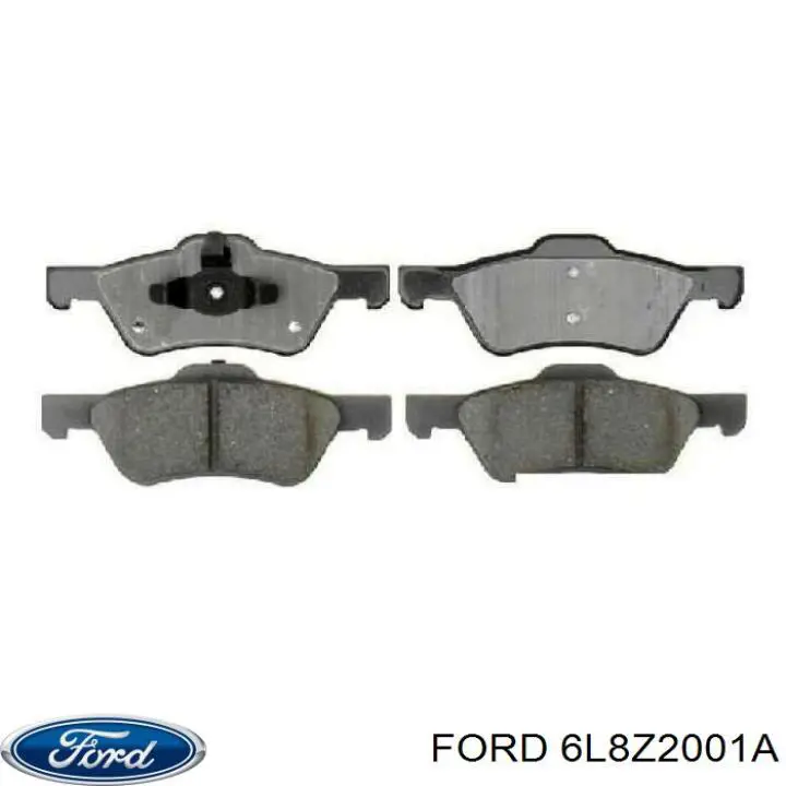Колодки Ford 6L8Z2001A цена, от 28.31 USD