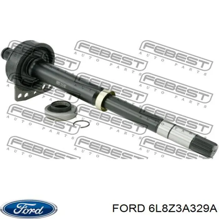Купить 6L8Z3A329A Ford Вал привода полуоси, промежуточный