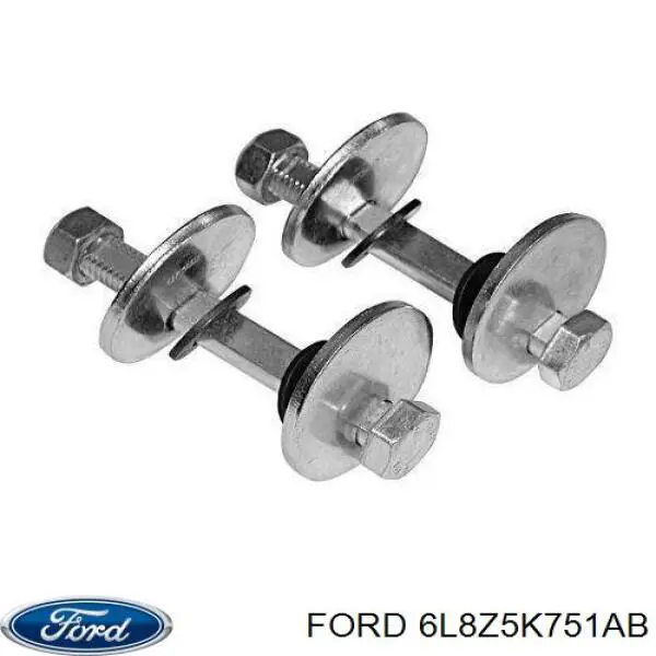 Купить 6L8Z5K751AB Ford Гайка заднего нижнего рычага эксценрическая (развала)
