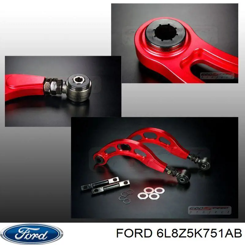 Гайка заднего нижнего рычага эксценрическая (развала) Ford 6L8Z5K751AB цена, от 4.22 USD