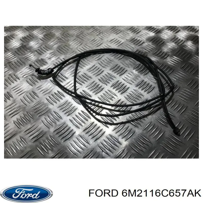 Трос открывания капота 6M2116C657AK Ford