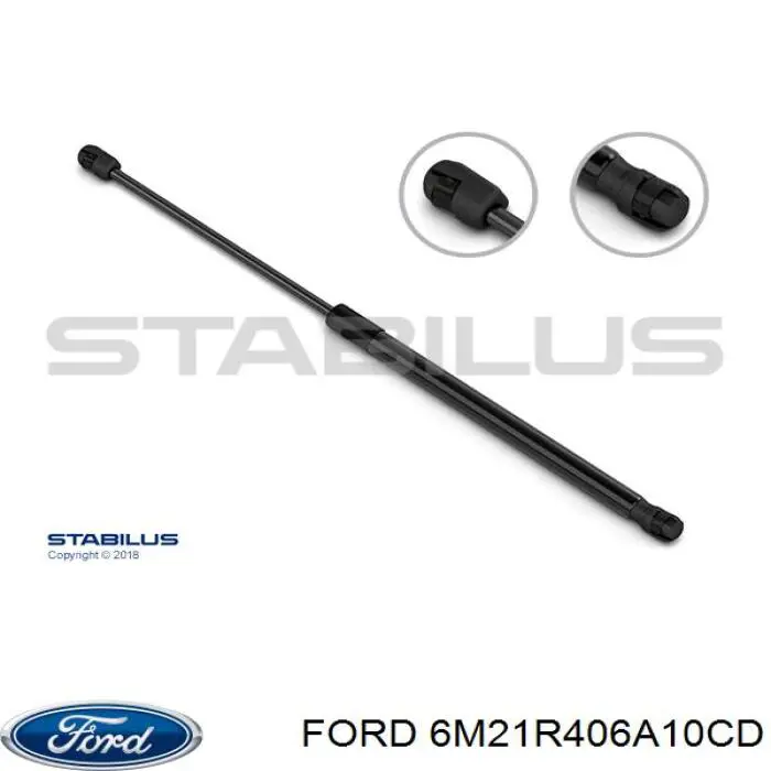 Амортизатор задней двери Ford 6M21R406A10CD цена, от 8.16 USD