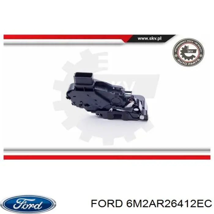 Купить 6M2AR26412EC Ford Замок передней правой двери