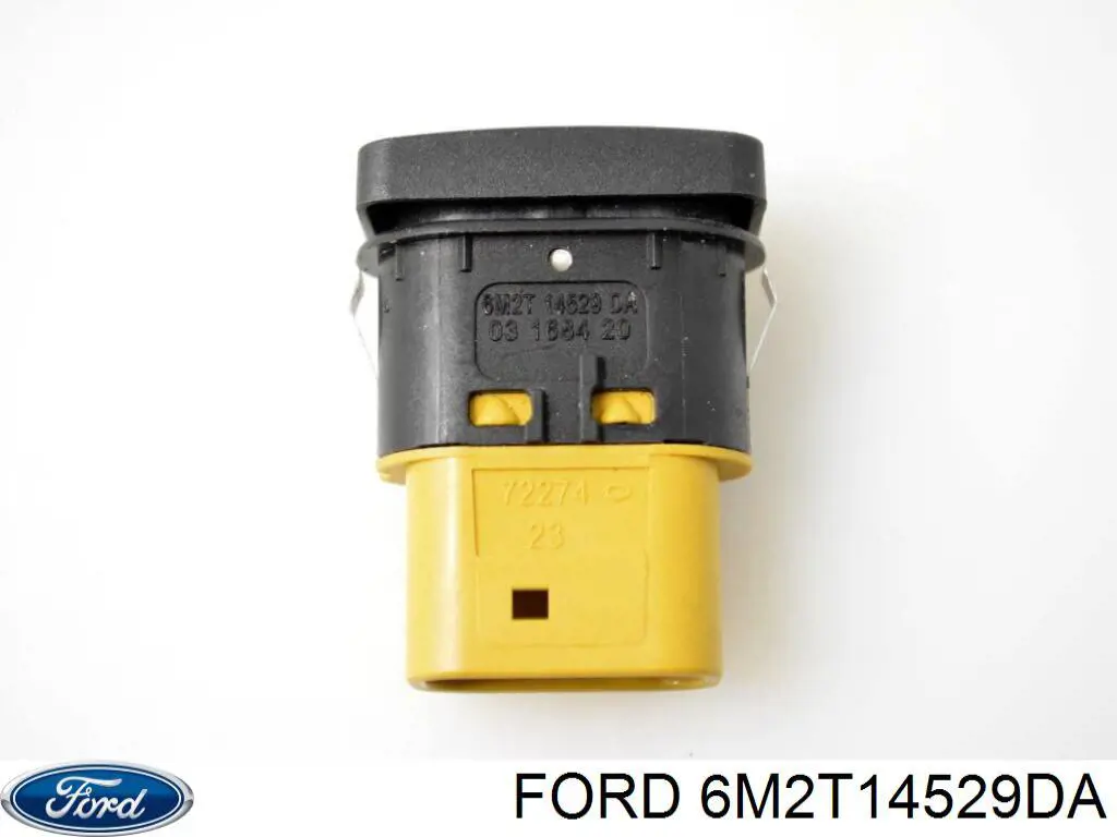 Кнопка стеклоподъемника передняя 6M2T14529DA Ford