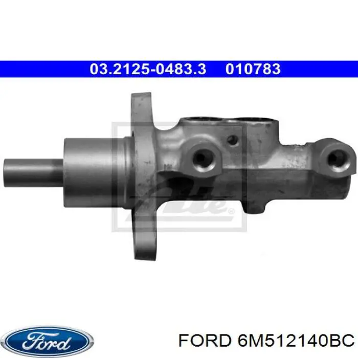 Цилиндр главный тормоза (гидротормозов) Ford 6M512140BC цена, от 19.69 USD