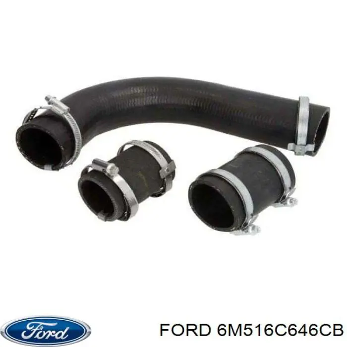 Шланг/патрубок интеркуллера Ford 6M516C646CB цена, от 18.75 USD