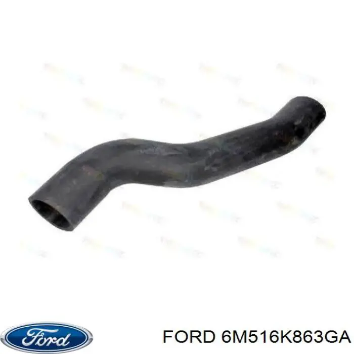 Шланг/патрубок интеркуллера Ford 6M516K863GA цена, от 10.71 USD