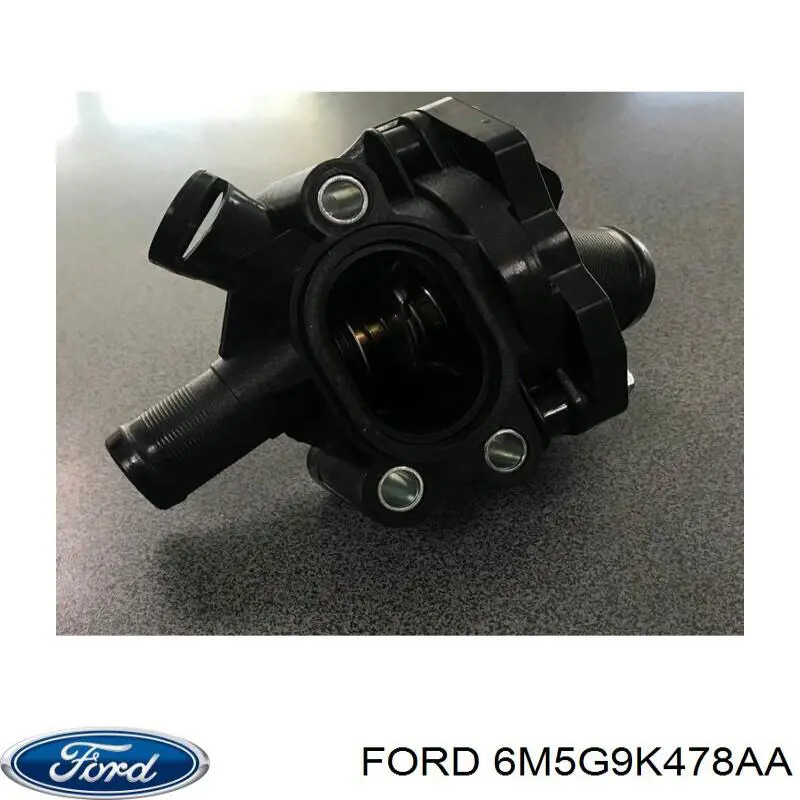 Корпус термостата 6M5G9K478AA Ford