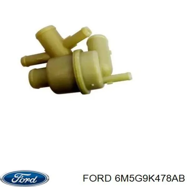 Корпус термостата 6M5G9K478AB Ford