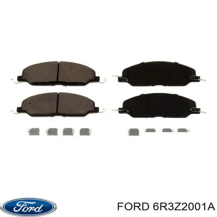 Передние тормозные колодки 6R3Z2001A Ford