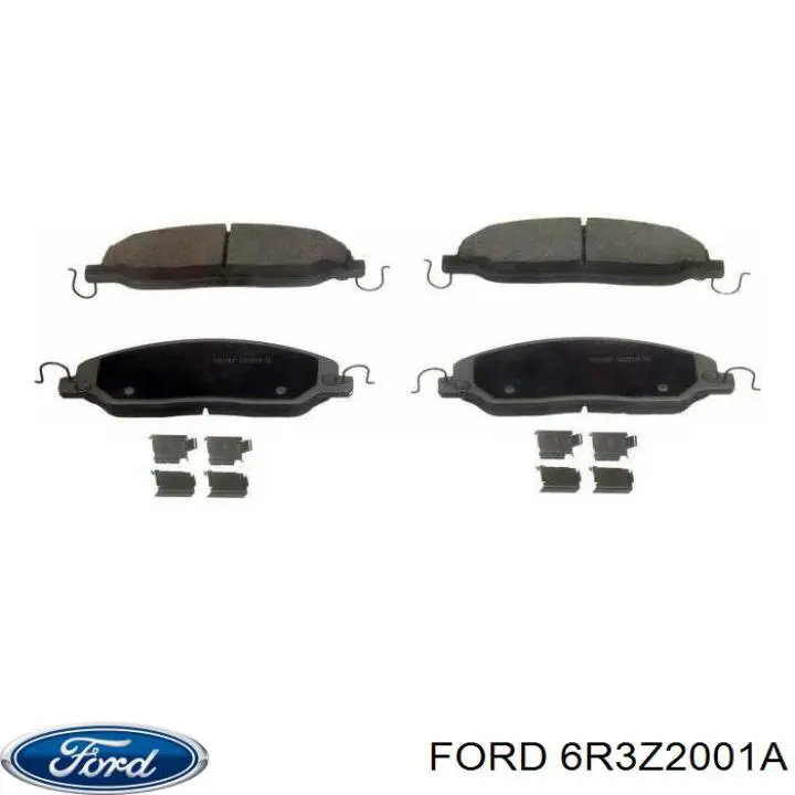 Купить 6R3Z2001A Ford Колодки тормозные