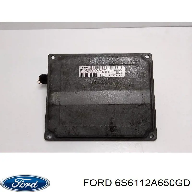 6S6112A650GD Ford Мозги двигателя