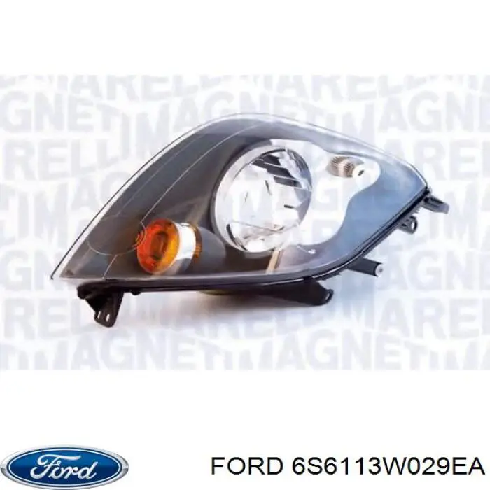 6S6113W029EA Ford Фара передняя правая