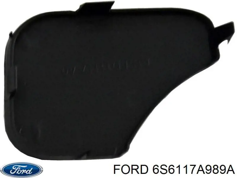 Заглушка буксировочного крюка в передний бампер Ford 6S6117A989A цена, от 263.20 UAH