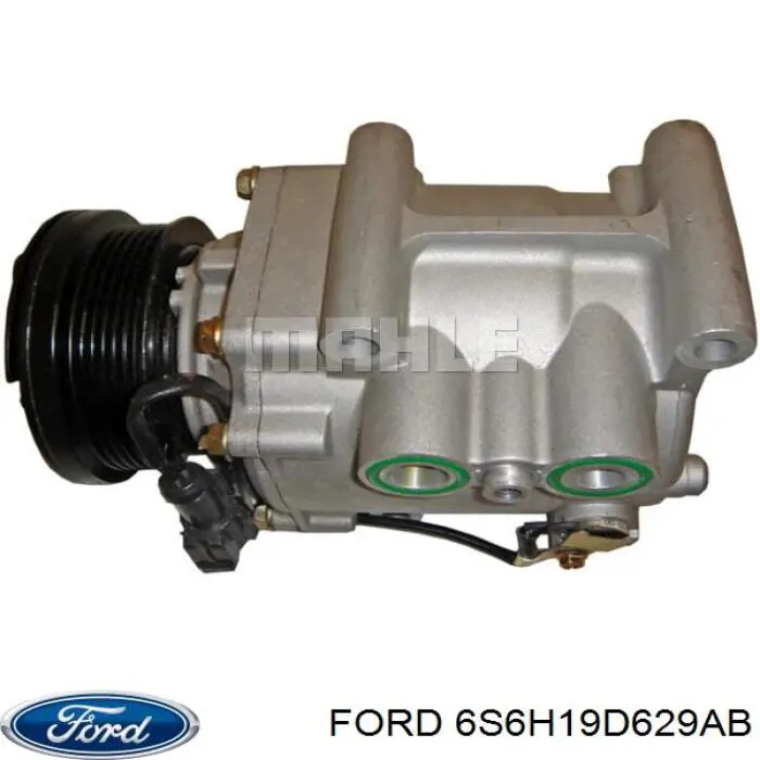 6S6H19D629AB Ford Компрессор хладагента
