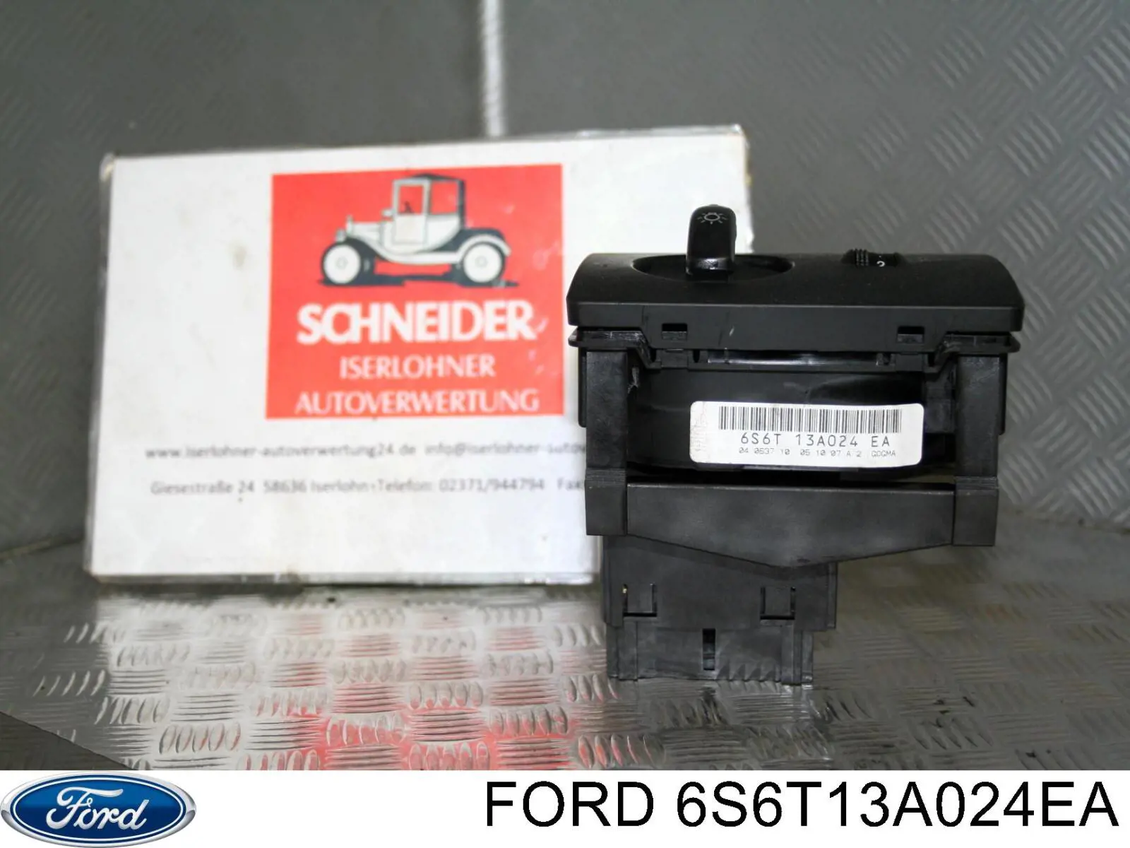 Купить 6S6T13A024EA Ford Переключатель света фар на "торпедо"