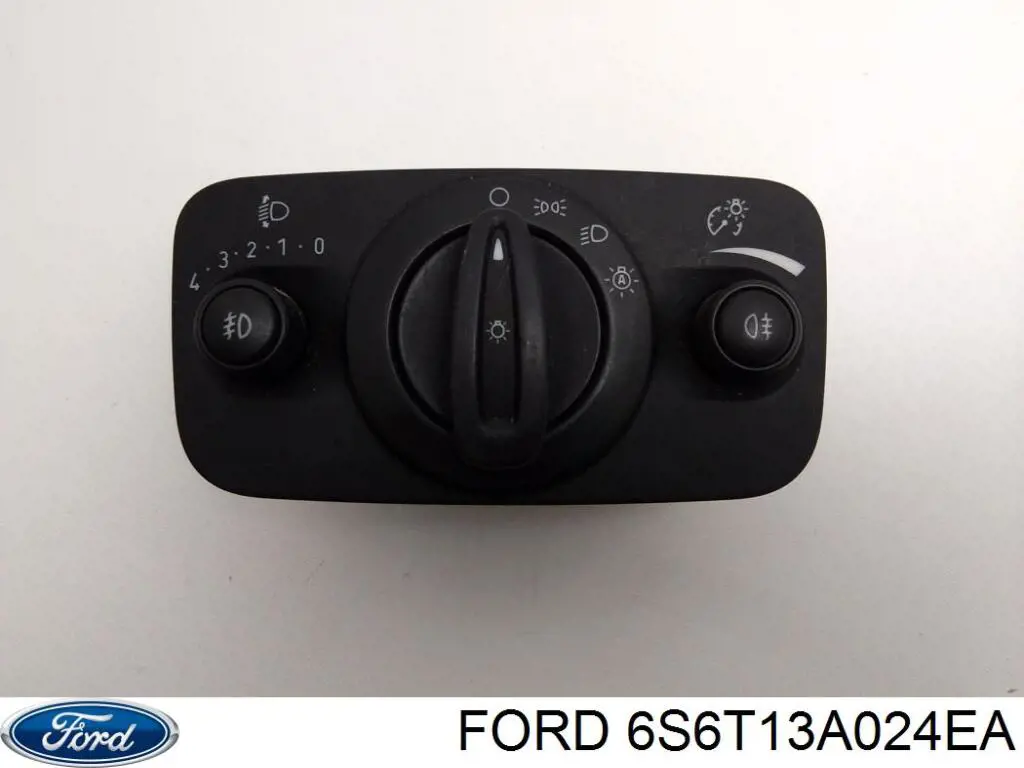 6S6T13A024EA Ford Переключатели электрические (переключатель света центральный)