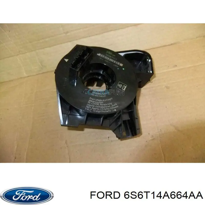 Купить 6S6T14A664AA Ford Шлейф Airbag